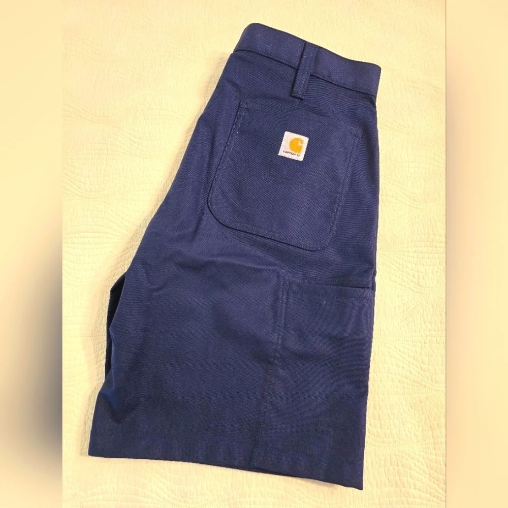 NWT Carhartt Men's Cargo Shorts With Flat Front - Picture 5 of 7